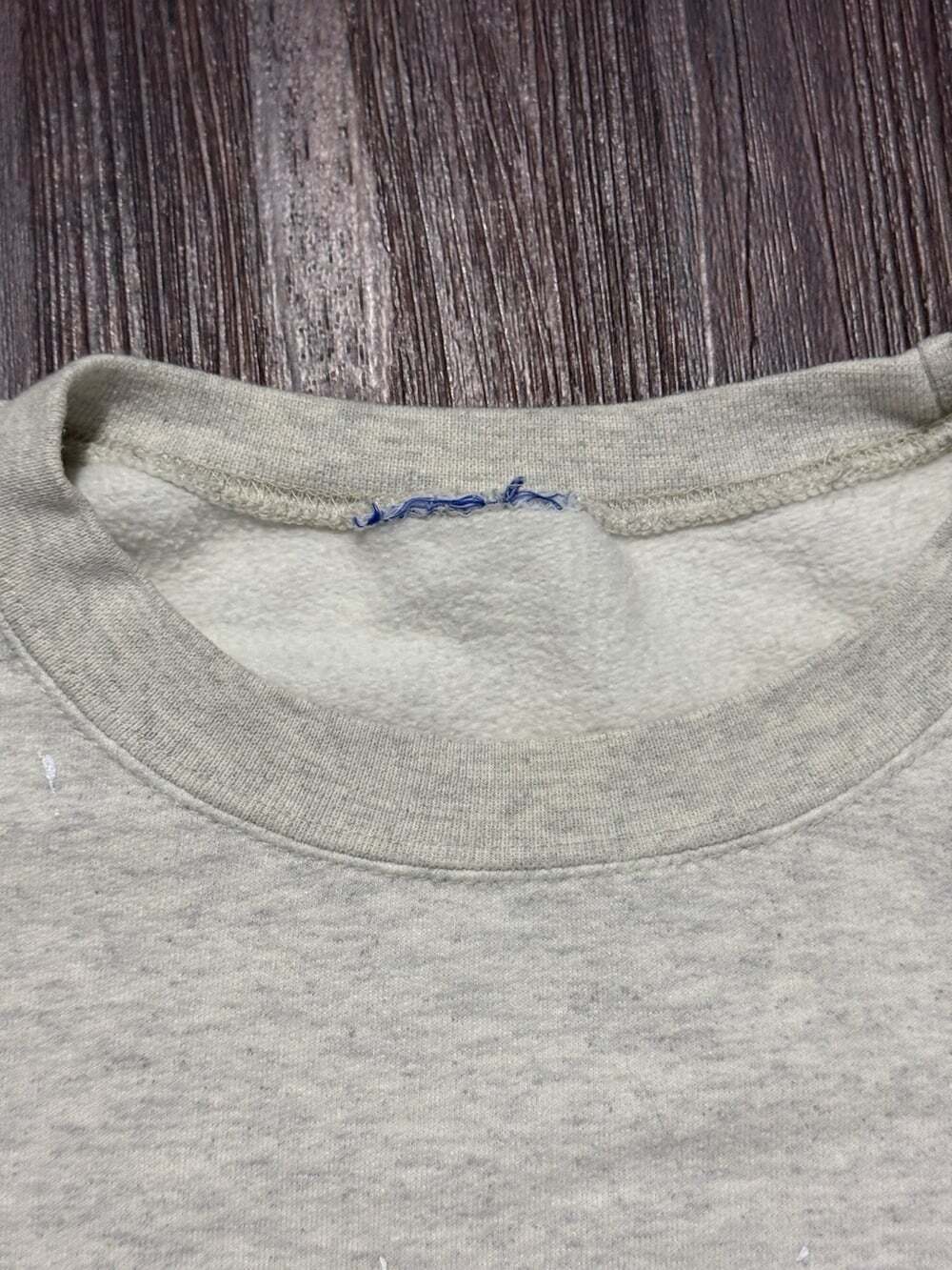 Vintage Ole Miss Baseball Heather Grey Crewneck Size Large - Picture 4 of 7